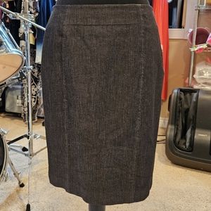 Ann Taylor Loft Gray Pencil Skirt Size 8P